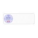 Search for mary return address labels Blue