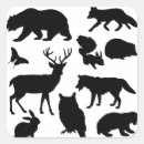 Search for forest silhouette stickers Black