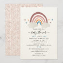 Search for boho rainbow baby girl shower invitations Bohemian