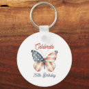 Search for and red star key rings America