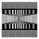 Search for black and white eye art Illusion