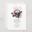 Search for skulls halloween invitations Floral