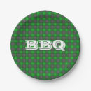 Search for green plaid pattern plates Country