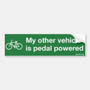 Search for my other car is bumper stickers Cyclist