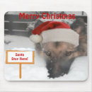 Search for german shepherd mousepads Santa