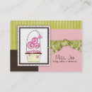 Search for missing business cards Floral