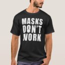 Search for anti work tshirts Mask