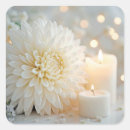 Search for candle wedding stickers White
