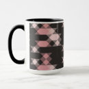 Search for gray and white mugs Pink