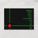 Search for target business cards Circle