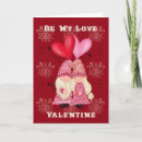 Search for gnome valentines day cards Red