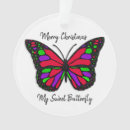Search for purple butterfly christmas tree decorations Keepsake