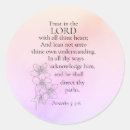 Search for trust in the lord stickers Bible verse