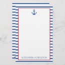 Search for nautical stationery paper Anchor
