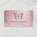 Search for faux rose gold foil business cards Beauty salon