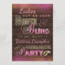 Search for boots and bling invitations Rustic