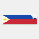 Search for philippine flag bumper stickers Country