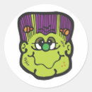 Search for cartoon frankenstein stickers Halloween