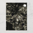 Search for black mask postcards Masquerade