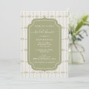 Search for stripe bridal shower invitations Coquette