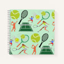 Search for tennis notebooks Pattern