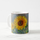 Search for painted sunflower mugs Green