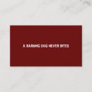 Search for bark business cards Dog