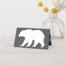 Search for bear place cards Blue
