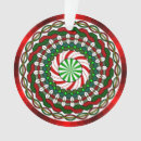 Search for peppermint christmas tree decorations Green