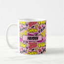 Search for comic book pattern mugs Batman