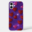 Search for glitter heart iphone cases Pink