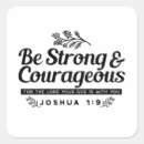 Search for strong stickers Joshua 1 9