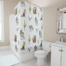 Search for wildlife shower curtains Rustic