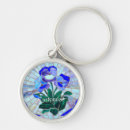Search for stained glass key rings Flowers