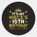 Search for nieces stickers Birthday