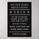 Search for new years resolution posters Humour