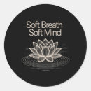 Search for peaceful mind stickers Meditation