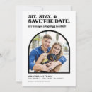 Search for dog wedding save the dates 2 photo
