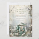 Search for enchanted forest birthday invitations Woodland