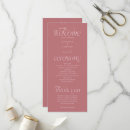 Search for blush pink wedding programs Stylish
