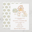 Search for farm baby shower invitations Animal