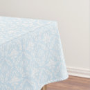 Search for blue damask tablecloths White