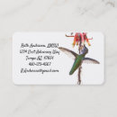 Search for hummingbird business cards Animal