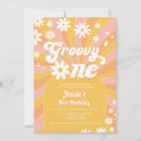 Search for sunshine 1st birthday invitations Groovy