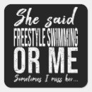 Search for funny swimming stickers Lifeguard