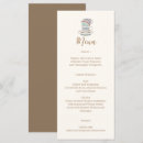 Search for tea party menus Bridal shower