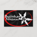 Search for ninja business cards Shuriken