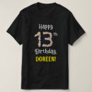 Search for number 13 tshirts 13 years old