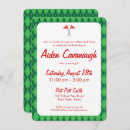 Search for mini golf birthday invitations Green