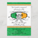 Search for flat ireland birthday invitations St patrick's day